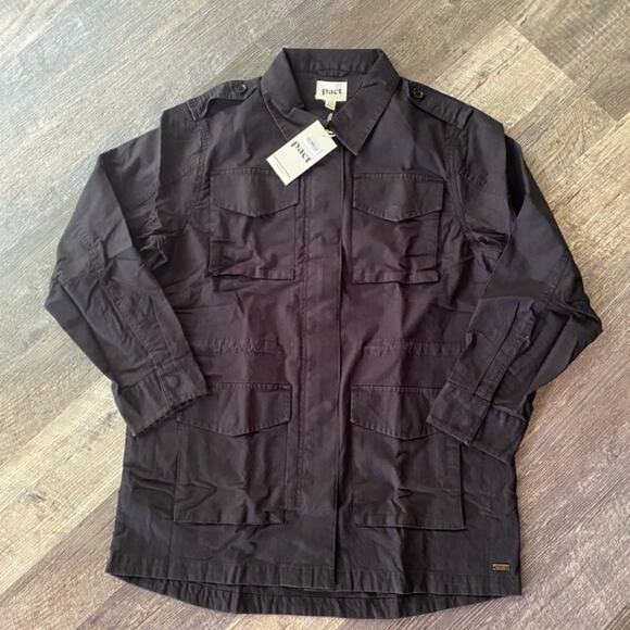 Pact Lined Woven Safari Jacket - Picture 5 of 9